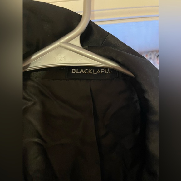 Full Black Lapel suit for a small person in the size small-medium range - Picture 2 of 10